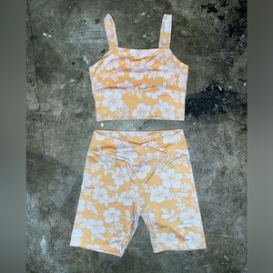 Hawaiian Workout Set - Size S - Athleisure Set - Hawaii